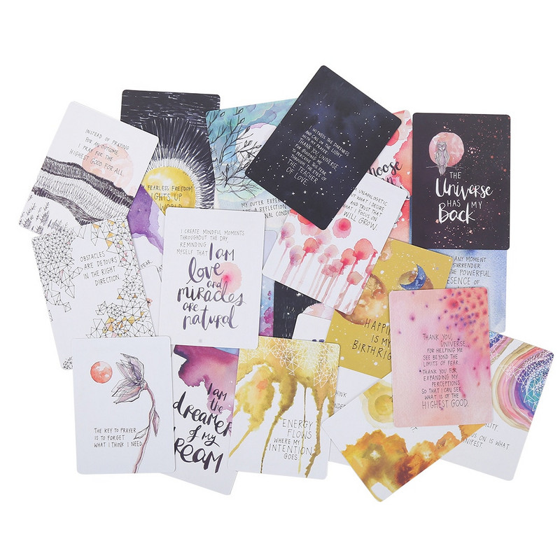 Universumil on seljataga Oraaklikaardid Ennustamine Saatusemäng Tekipidu Astroloogiakaardid Tarokaardid Oraakli naistele Tüdrukute lauamäng