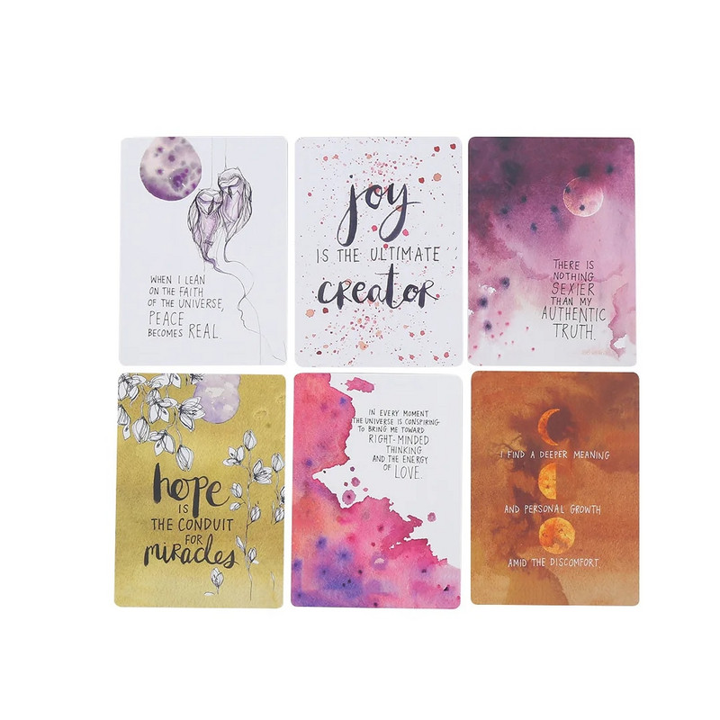 Universumil on seljataga Oraaklikaardid Ennustamine Saatusemäng Tekipidu Astroloogiakaardid Tarokaardid Oraakli naistele Tüdrukute lauamäng