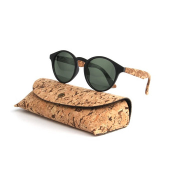 Kenbo Висококачествени овални дървени бамбукови поляризирани слънчеви очила с калъф Модни дамски мъжки нюанси Дървени слънчеви очила Gafas De Sol