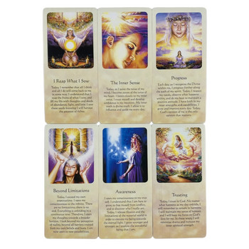Messages Of Life Tarot Cards A 54 Deck Oracle English Visions Divination Edition Borad Playing Games