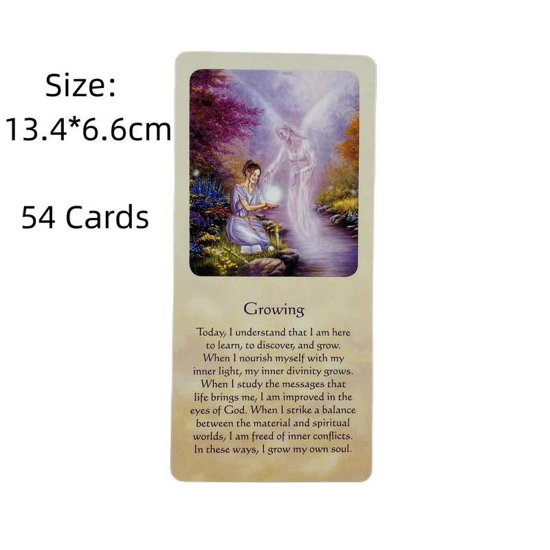 Κάρτες Ταρώ Messages Of Life A 54 Deck Oracle English Visions Divination Edition Borad Παίζοντας παιχνίδια