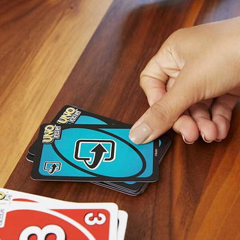 UNO FLIP! Οικογενειακό παιχνίδι καρτών, με 112 κάρτες σε ένα στιβαρό δοχείο αποθήκευσης, κάνει ένα υπέροχο δώρο UNO FLIP! Οικογένεια