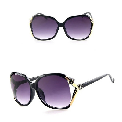 FOENIXSONG Sieviešu modes saulesbrilles Sieviešu Lielizmēra Wrap Gradient Brilles UV400 Vintage Eyewear Gafas Oculos Lentes