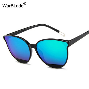 WarBLade Нови модни слънчеви очила Дамски винтидж Луксозен бранд Дизайн Очила Огледало Класически Oculos De Sol Feminino UV400 Очила