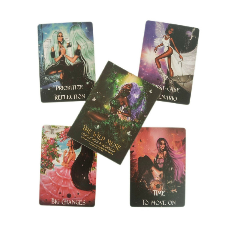 Uus Kuum Wild Muse Oracle peresõpradele Lõbusad ennustamine meelelahutuslikud peolauamängud