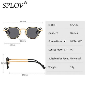 Нови модни малки квадратни слънчеви очила Мъжки Дамски ретро пънк нюанси Мъжки женски Ретро модерни очила за шофиране UV400 Черен леопард