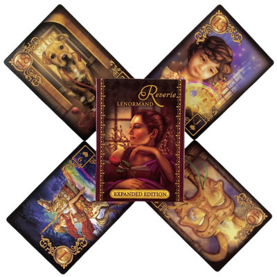 The Reverie Lenormand Oracle Cards A 47 Tarot English Visions Divination Edition Deck Borad Jocuri de joc