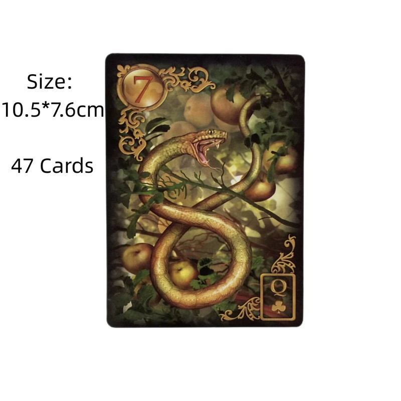Reverie Lenormand Oracle Cards 47 Tarot English Visiions Ennustamisväljaanne Borad Mängumängud