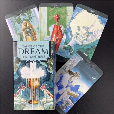 Tarot of the Dream Enchantress Карта Oracle с PDF Ръководство Настолна игра с тесте на английски език за лична употреба Гадаене