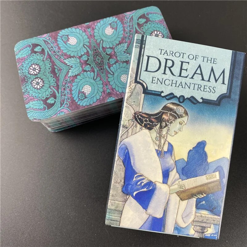 Sapņu burvnieces Orākula kartīte Tarot ar PDF ceļvedi angļu klāja galda spēle personīgai lietošanai, zīlēšana