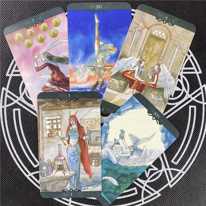 Sapņu burvnieces Orākula kartīte Tarot ar PDF ceļvedi angļu klāja galda spēle personīgai lietošanai, zīlēšana