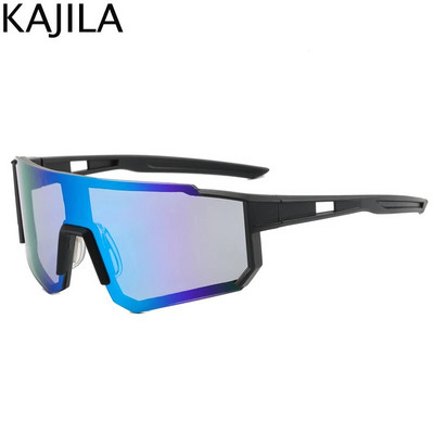 Naiste ülisuured ääristeta spordipäikeseprillid 2023. aasta uus moodne raamita päikeseprillid meestele, jalgrataste maastikuprillid