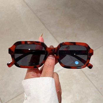 KAMMPT Ретро правоъгълни слънчеви очила Дамски модерни ретро бонбонени цветни нюанси Очила Модни луксозни маркови слънчеви очила UV400