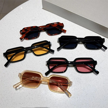 KAMPT Vintage ορθογώνια γυαλιά ηλίου Γυναικεία μοντέρνα ρετρό καραμέλες χρωματικές αποχρώσεις Γυαλιά γυαλιά μόδας πολυτελές εμπορικό σήμα UV400 γυαλιά ηλίου