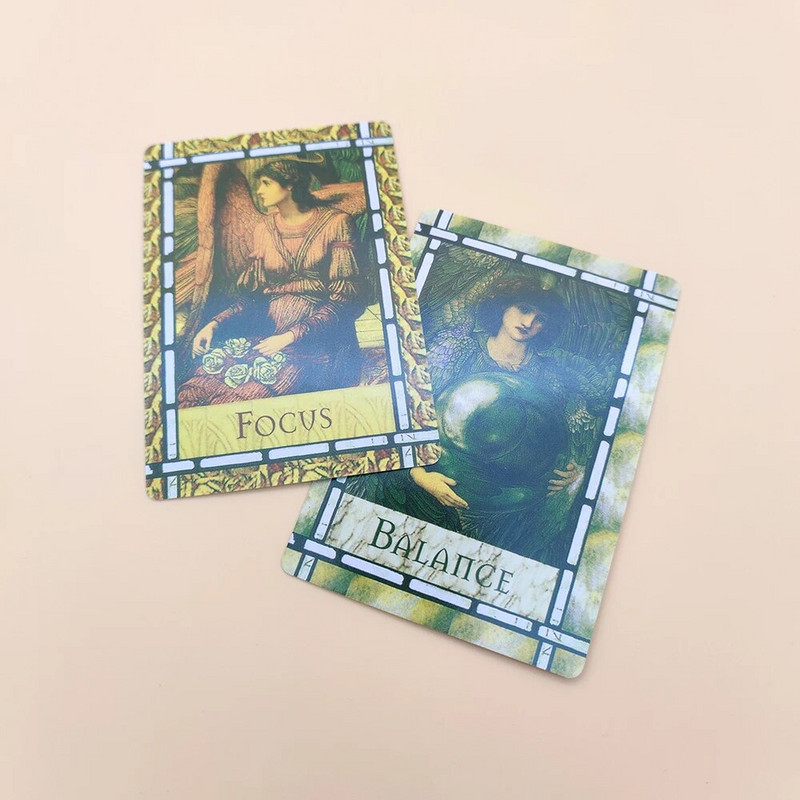 Kvaliteetne ravi inglitega Oracle Cards 44 kaardi pakiga ennustamisprohvet saatuseennustuskaartidega