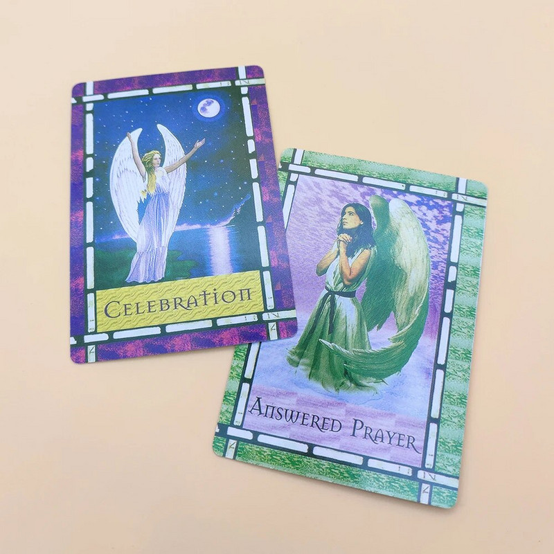 Kvaliteetne ravi inglitega Oracle Cards 44 kaardi pakiga ennustamisprohvet saatuseennustuskaartidega