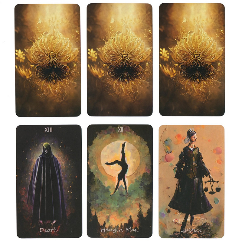 12x7cm sapnis par krāsām Tarot kārtis angļu versija Pravieša Toro klājs