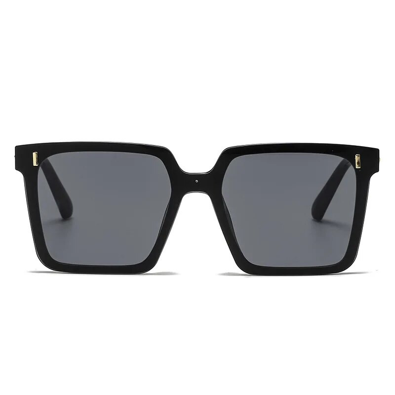 Liela izmēra polaroīda žalūzijas saulesbrilles vīriešiem modes kvadrātveida saulesbrilles retro retro stila brilles sievietēm sievietēm Lentes De Sol