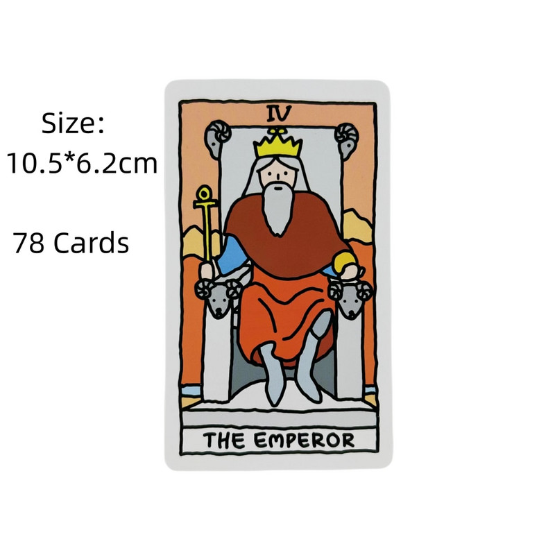 Ratturi A 78 sõnumiga tarokaardid, Oracle English Visions Ennustamisväljaanne Borad Mängumängud