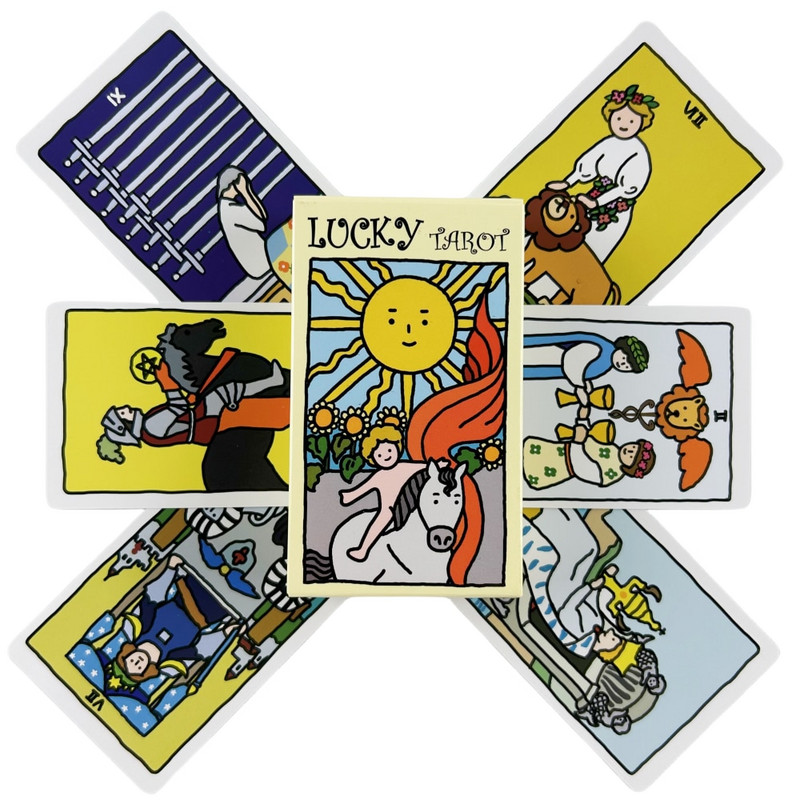 Ratturi A 78 sõnumiga tarokaardid, Oracle English Visions Ennustamisväljaanne Borad Mängumängud