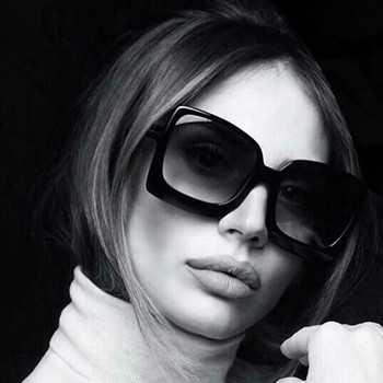 2023 Big Frame Fashion Oversized Γυναικεία γυαλιά ηλίου επώνυμα σχεδιαστής Πλαστικά γυναικεία γυαλιά ηλίου gafas de sol mujer UV400