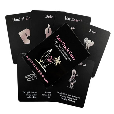 Crystal Angels Oracle Cards Ennustamistekk English Vision Edition Taro lauamäng peoks