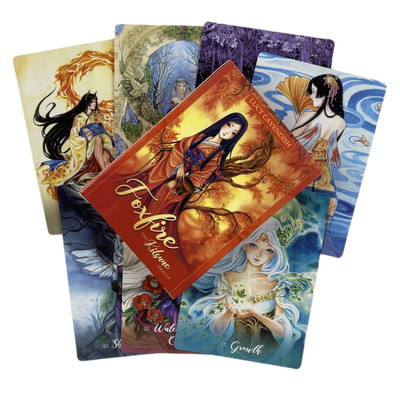 Crystal Angels Oracle Cards Ennustamistekk English Vision Edition Taro lauamäng peoks