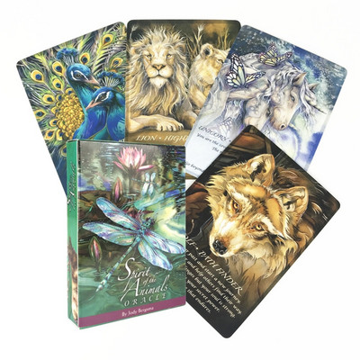 Mystical Manga Cards Tarot Deck Supplies English Board Game Party Playing With PDF Guidebook