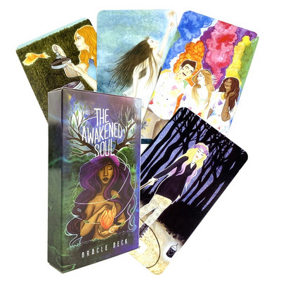Mystical Manga Cards Tarot Deck Supplies English Board Game Party Playing With PDF Guidebook