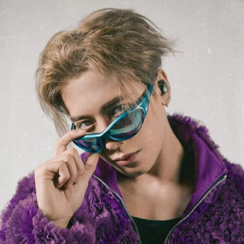 Y2K veidrodinis rožinis atspalvis Sportiniai akiniai Vintažiniai prabangūs prekės ženklo dizainerio akiniai nuo saulės moterims vyrams Madingi punk jodinėjimo vairavimo akiniai nuo saulės