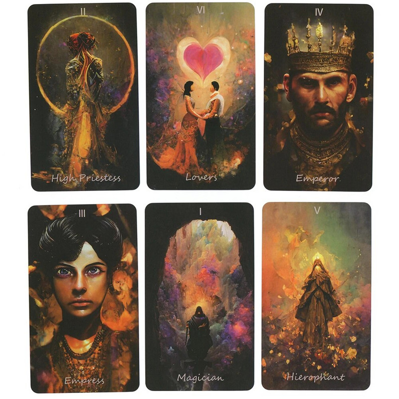 12x7cm San boja Tarot karte Engleska verzija Prorok Toro Špil Proročanstva Proricanje