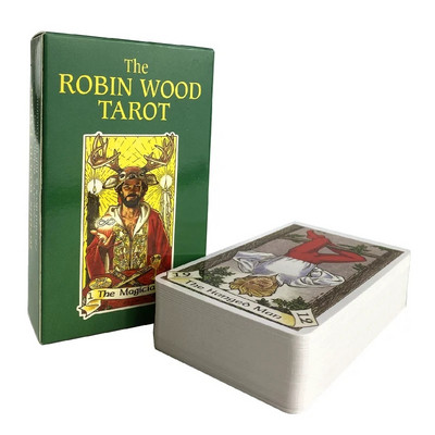 The Power And Artistry Of The Robin Wood Cards Tarot Divination Deck Αγγλική έκδοση Ψυχαγωγικό Επιτραπέζιο παιχνίδι Παίζοντας Oracle