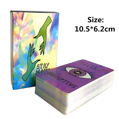 Moć i umijeće Robin Wooda Tarot karte Špil za proricanje Engleska verzija Zabavna društvena igra Igranje Oraclea