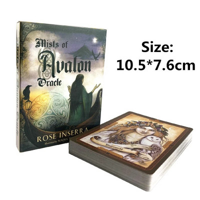 Moć i umijeće Robin Wooda Tarot karte Špil za proricanje Engleska verzija Zabavna društvena igra Igranje Oraclea