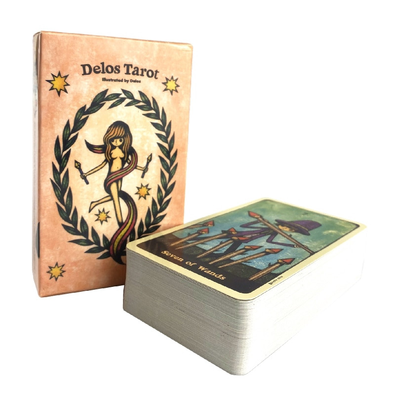 Moć i umijeće Robin Wooda Tarot karte Špil za proricanje Engleska verzija Zabavna društvena igra Igranje Oraclea