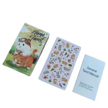 Нова карта Таро 12x7cm Hams Tarot 79 карти/комплект за семейно парти Развлечение Настолна игра Карти за игра Игра Детски играчки Подарък