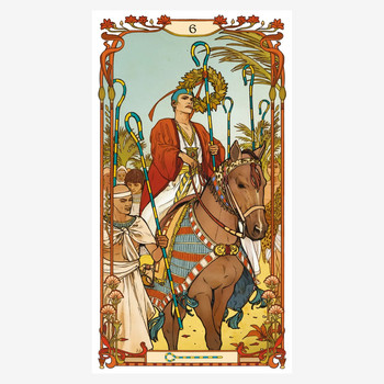 ΝΕΟ Αιγυπτιακό Art Nouveau Tarot Card Oracle Deck 78 τμχ Ταρώ Επιτραπέζιο παιχνίδι Oracle Cards Tarot Deck Divination Astrology