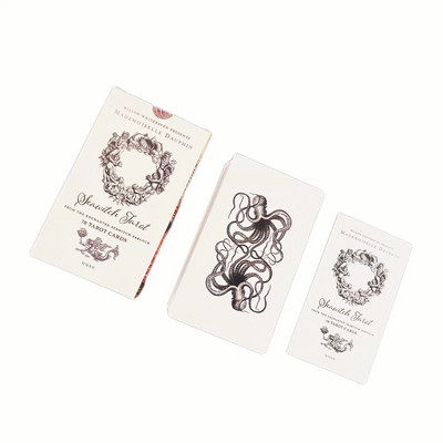 Novi 12*7 cm Seawitch Tarot 78 karata Seawitch Tarot Obiteljska zabava igračke za djecu
