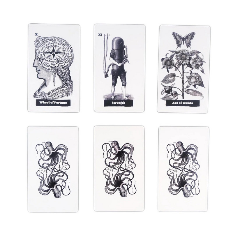 Novi 12*7 cm Seawitch Tarot 78 karata Seawitch Tarot Obiteljska zabava igračke za djecu