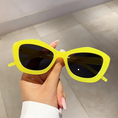 GM LUMIAS vintage modes saulesbrilles sievietēm, 2023. gada jaunums, populāri Candy krāsu toņi Moderni bravd dizainera UV400 āra brilles