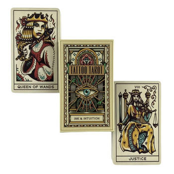 New Arrival Edmund Dulac Tarot Cards Full English Deck Oracle Party Fate Επιτραπέζιο παιχνίδι με ηλεκτρονικό βιβλίο