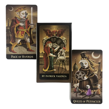 New Arrival Edmund Dulac Tarot Cards Full English Deck Oracle Party Fate Επιτραπέζιο παιχνίδι με ηλεκτρονικό βιβλίο
