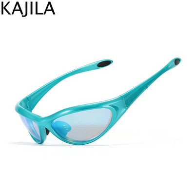 Y2K sporta panku saulesbrilles sievietēm vīriešiem, 2000. gada retro stila saulesbrilles sievietēm 2023. g. luksusa zīmola Wraparound Steampunk briļļu ēnas