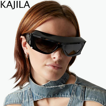 Υπερμεγέθη Steampunk Y2K Αθλητικά γυαλιά ηλίου Γυναικεία ανδρικά γυαλιά ηλίου Punk γυναικεία γυαλιά ηλίου 2023 Επώνυμα σχεδιαστής ορθογώνια αποχρώσεις γυαλιών UV400
