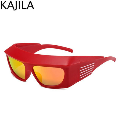 Ochelari de soare supradimensionați Steampunk Y2K pentru sport, femei, bărbați, punk, ochelari de soare pentru femei, 2023, ochelari de design dreptunghi, UV400