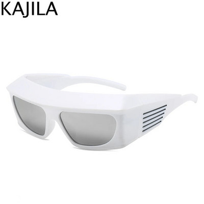 Ochelari de soare supradimensionați Steampunk Y2K pentru sport, femei, bărbați, punk, ochelari de soare pentru femei, 2023, ochelari de design dreptunghi, UV400