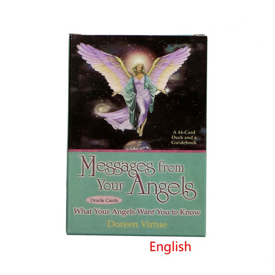 2022. aasta kuum müük Täielik Doreen Virtue Angel Therapy Oracle Cards Peomängud Oracle Cards Algajatele PDF-juhend