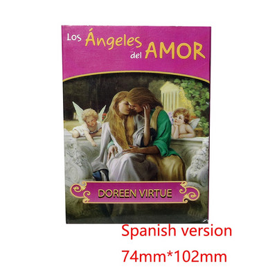 2022. aasta kuum müük Täielik Doreen Virtue Angel Therapy Oracle Cards Peomängud Oracle Cards Algajatele PDF-juhend