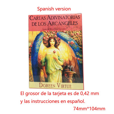 2022. aasta kuum müük Täielik Doreen Virtue Angel Therapy Oracle Cards Peomängud Oracle Cards Algajatele PDF-juhend