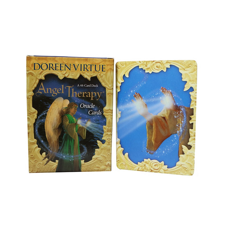 2022. aasta kuum müük Täielik Doreen Virtue Angel Therapy Oracle Cards Peomängud Oracle Cards Algajatele PDF-juhend